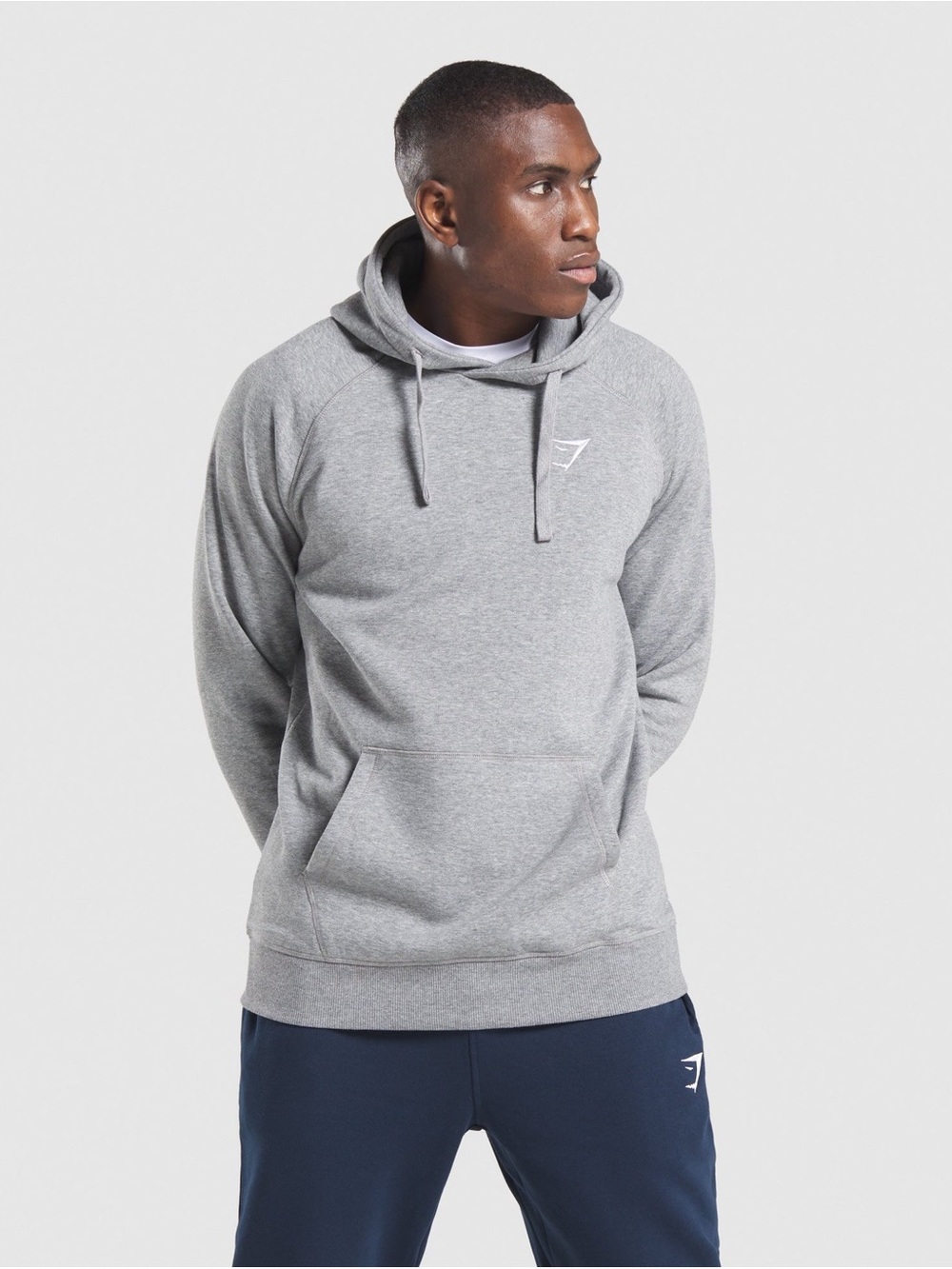 Gymshark Crest Hoodie Size Small